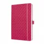 Schrijfschrift Sigel JN105 A5 174 vel roze gelinieerd gebonden