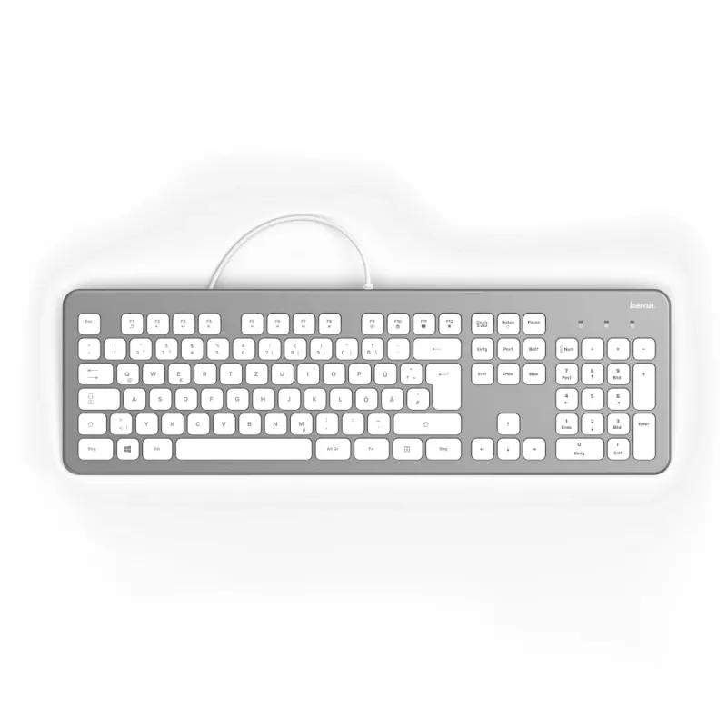 Hama KC-700 toetsenbord, USB, QWERTZ Duits, zwart (00182651)