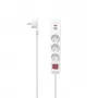 Hama 00223185 stekkerdoos 1,4 m 3 stopcontacten binnen wit