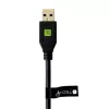 Techly ICOC MUSB312-CMAM05T USB-kabel USB 3.2 Gen 1 (3.1 Gen 1) 0,5 m USB A USB C zwart