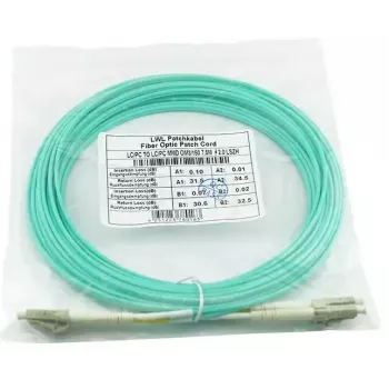 BlueOptics AJ835A InfiniBand glasvezelkabel 2 m LC aqua OM3