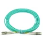 BlueOptics AJ835A InfiniBand glasvezelkabel 2 m LC aqua OM3