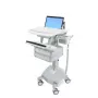 Multimediawagen Ergotron StyleView aluminium-grijs wit