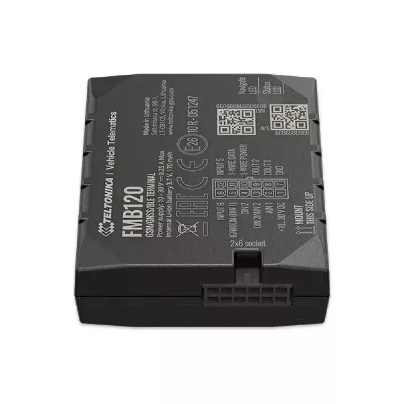 Teltonika FMB120 auto zwart stofbestendige GPS-tracker