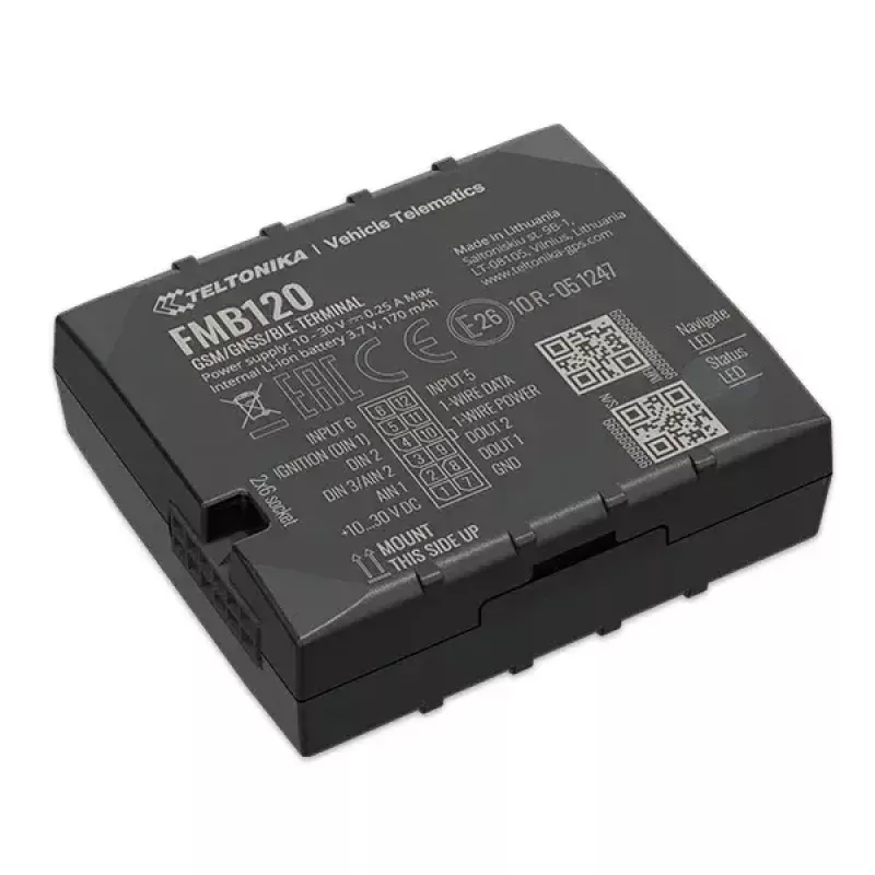 Teltonika FMB120 auto zwart stofbestendige GPS-tracker