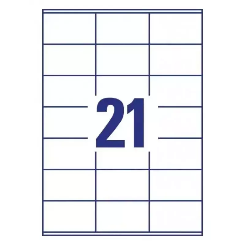 Zelfklevende printeretiketten Avery 3481-10
