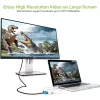 Techly adapter 3 in 1 Mini DisplayPort (Thunderbolt) naar HDMI / DVI / VGA IADAP MDP-COMBOF12