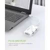 Techly adapter 3 in 1 Mini DisplayPort (Thunderbolt) naar HDMI / DVI / VGA IADAP MDP-COMBOF12