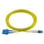 BlueOptics SFP3132BU2MK InfiniBand glasvezelkabel 2 m LC SC geel