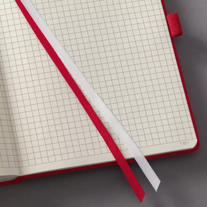 Notitieboek Sigel CONCEPTUM A5 194 blad rood