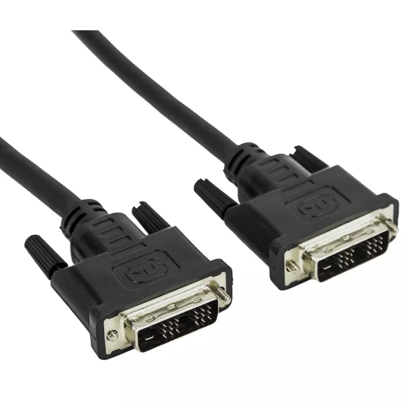 Techly monitorkabel DVI digitaal M/M Single Link 1,8 m (DVI-D) ICOC DVI-8000