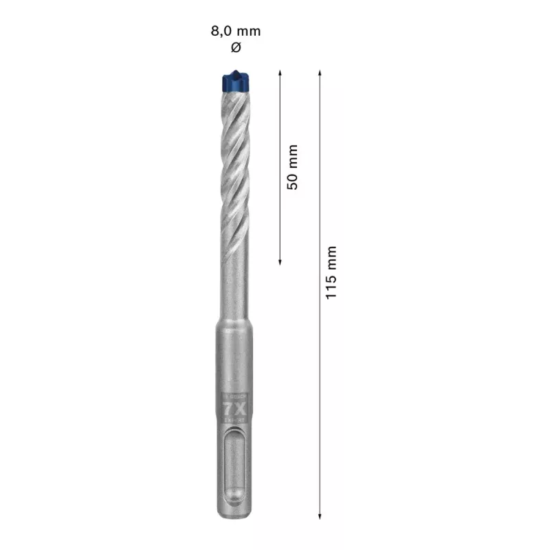 Boor Bosch SDS plus-7X 8 mm 115 mm