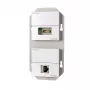Contactdoos-inzet RJ-45 + HDMI Kindermann 7456 000 544