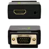 Techly mini-converter VGA en audio naar HDMI IDATA VGA-HDMINI