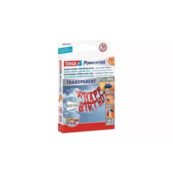 Montagekit TESA Powerstrips transparant DECO