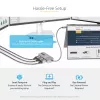 StarTech.com 3-poorts USB-C multi-monitor adapter, USB Type-C naar 3x DisplayPort 1.4 MST-hub, triple 4K 60Hz DP laptop display extender / splitter, HDR, extra lange ingebouwde kabel - alleen Windows