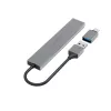 Hama 00200141 Interface-hub USB 3.2 Gen 1 (3.1 Gen 1) Type-A 5000 Mbit/s Grijs
