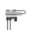Hama 00200141 Interface-hub USB 3.2 Gen 1 (3.1 Gen 1) Type-A 5000 Mbit/s Grijs