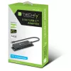 Techly IADAP-USBC-935 Laptop-dockingstation/poortreplicator Bekabeld USB 3.2 Gen 1 (3.1 Gen 1) Type-C Zwart