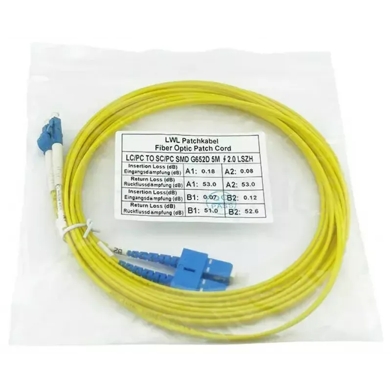 BlueOptics SFP3132BU10MK InfiniBand glasvezelkabel 10 m LC SC