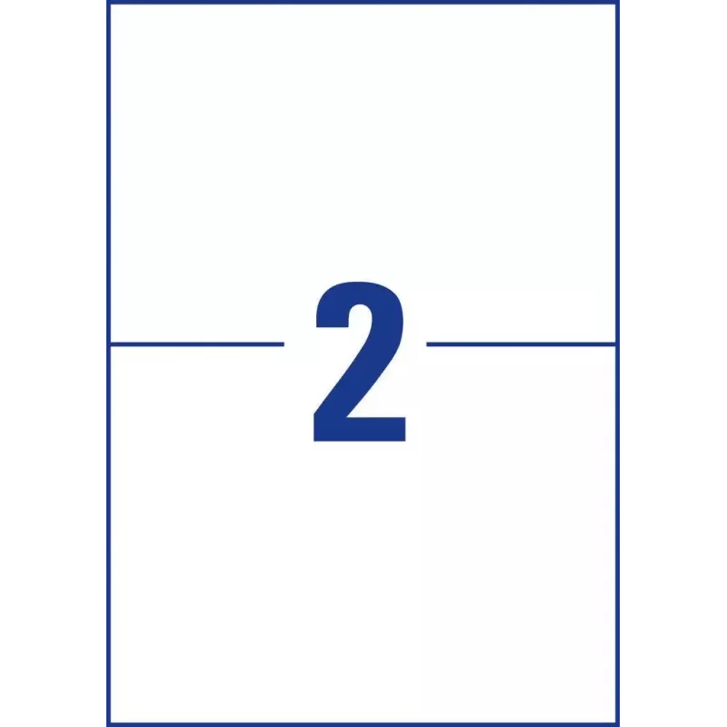 Zelfklevend etiket Avery L4717-20 afgeronde rechthoek