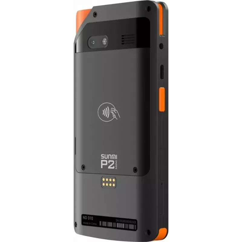 Mobiele POS SUNMI P2 Mini met 2 GB RAM, 16 GB opslag en 5-MP-camera