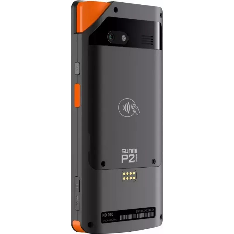 Mobiele POS SUNMI P2 Mini met 2 GB RAM, 16 GB opslag en 5-MP-camera