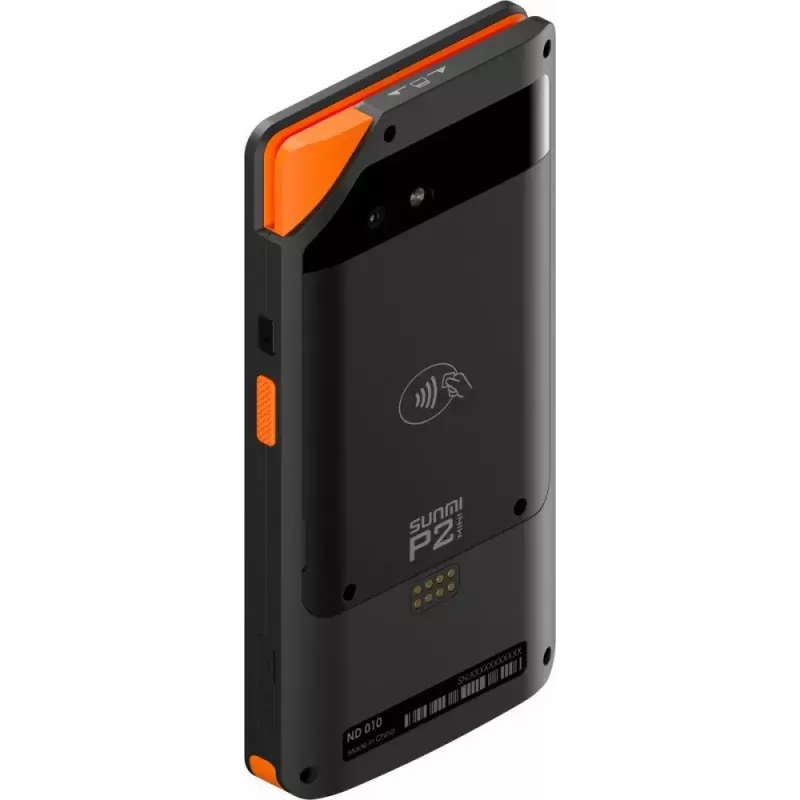 Mobiele POS SUNMI P2 Mini met 2 GB RAM, 16 GB opslag en 5-MP-camera