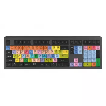 Toetsenbord Logickeyboard LKB-LOGXP2-A2M-DE universeel USB QWERTZ Duits zwart