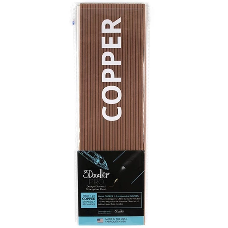 3Doodler filament Pro+ 25 koper bruinrood “Copper” 122 g