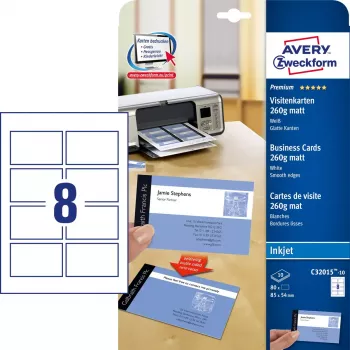 Visitekaartjespapier Avery C32015-10