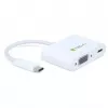 Techly converterkabel adapter USB naar VGA-C, C-port USB-laadfunctie IADAP USB31-VU31