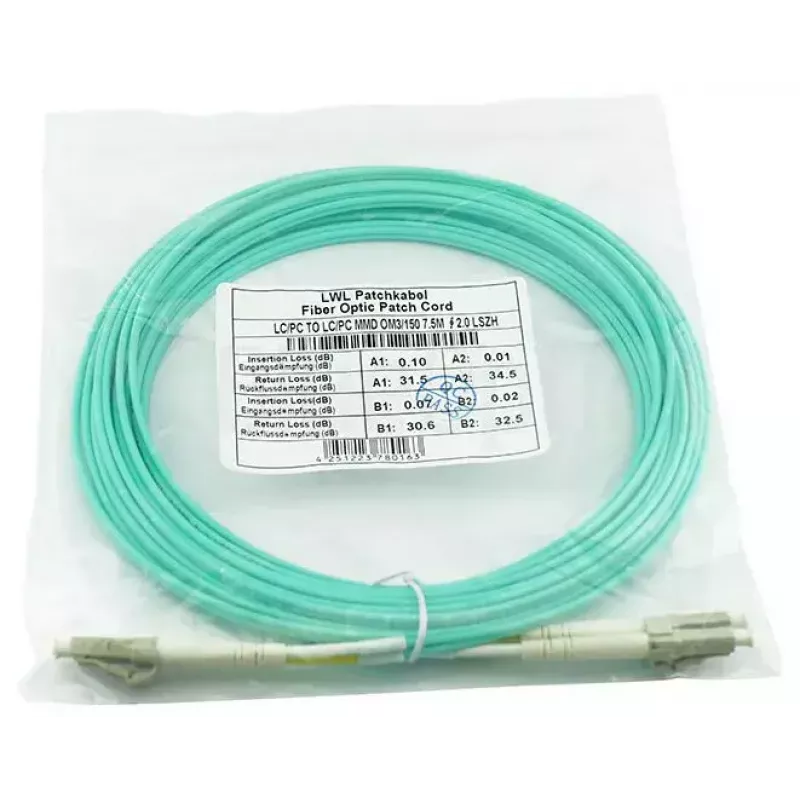 BlueOptics SFP3131EU2MK InfiniBand-glasvezelkabel 2 m LC aqua