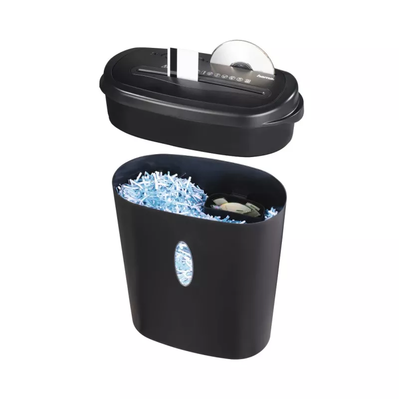 Hama Home X12CD papiervernietiger partikelsnede 72 dB 22 cm zwart