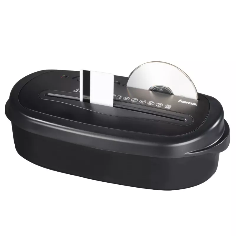 Hama Home X12CD papiervernietiger partikelsnede 72 dB 22 cm zwart
