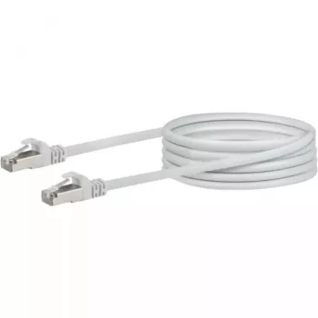Networking kabel Schwaiger CKB6025 052 RJ-45 Cat6 2,5 m wit