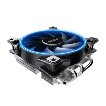 Koelset PCCOOLER GI-46U top-blow CPU-koeler 12cm 1000-1800 tpm blauw