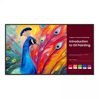 BenQ SH6504 digital-signage flatscreen 165,1 cm (65 inch) LCD 800 cd/m² 4K Ultra HD zwart geïntegreerde processor Android 24/7