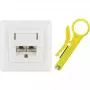 Netwerkdoos RJ-45 Schwaiger TDU2628532