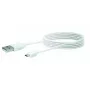 USB-kabel Schwaiger LK200M532 2m USB A naar Micro-USB A wit