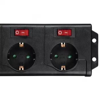 Hama 00137259 stroomverdeler 1,4 m 6 AC-stopcontact(en) binnen zwart