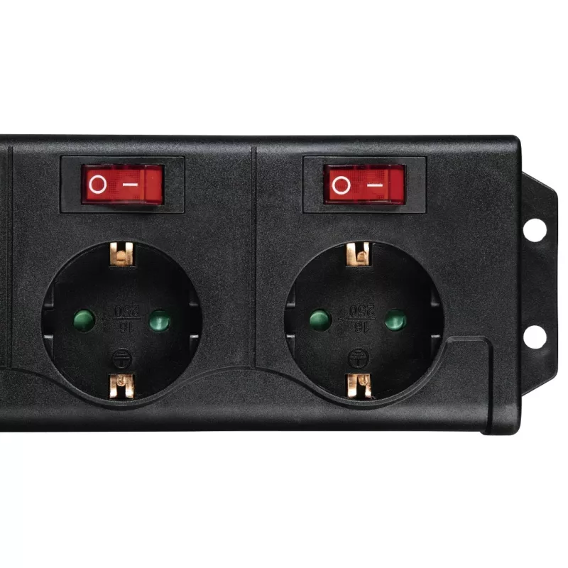 Hama 00137259 stroomverdeler 1,4 m 6 AC-stopcontact(en) binnen zwart