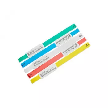 Zebra Z-Band UltraSoft roze, wit ziekenhuisarmband