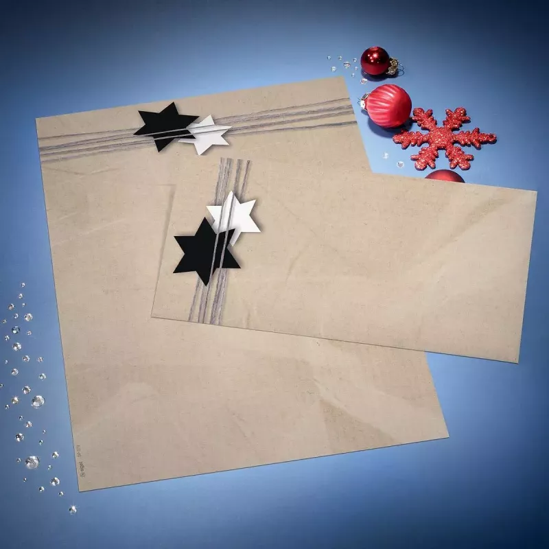 Geschenkpapier Sigel DP079 kerstmotief-papieren