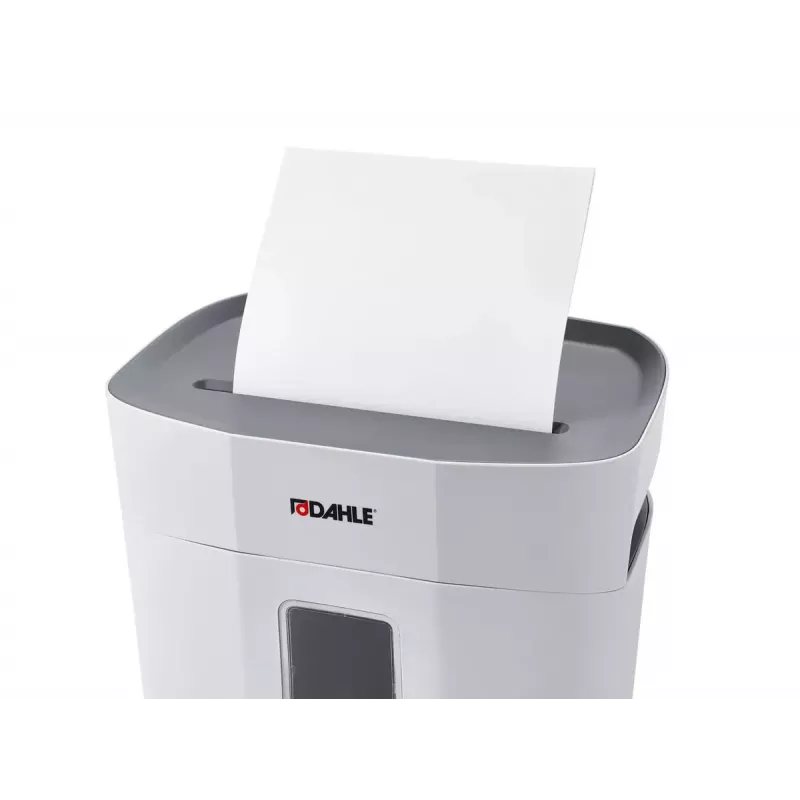Papiervernietiger Dahle PaperSAFE 100 kruissnede 70 dB 22 cm grijs wit