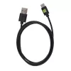 Techly ICOC MUSB31-CMAM10T USB-kabel USB 3.2 Gen 1 (3.1 Gen 1) 1 m USB A USB C zwart
