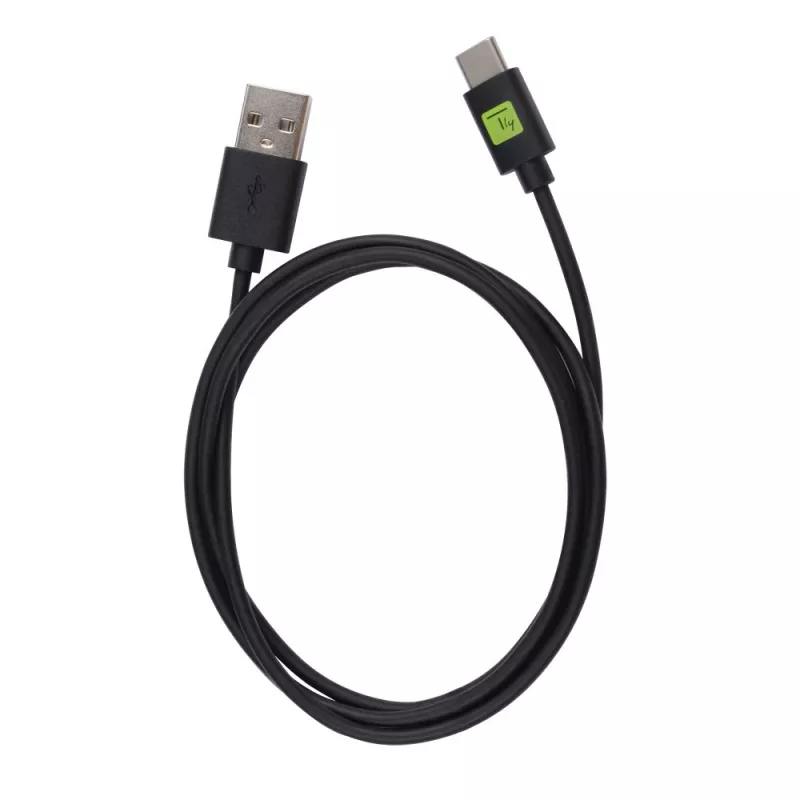Techly ICOC MUSB31-CMAM10T USB-kabel USB 3.2 Gen 1 (3.1 Gen 1) 1 m USB A USB C zwart