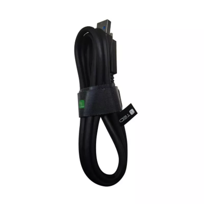 Techly ICOC MUSB31-CMAM10T USB-kabel USB 3.2 Gen 1 (3.1 Gen 1) 1 m USB A USB C zwart