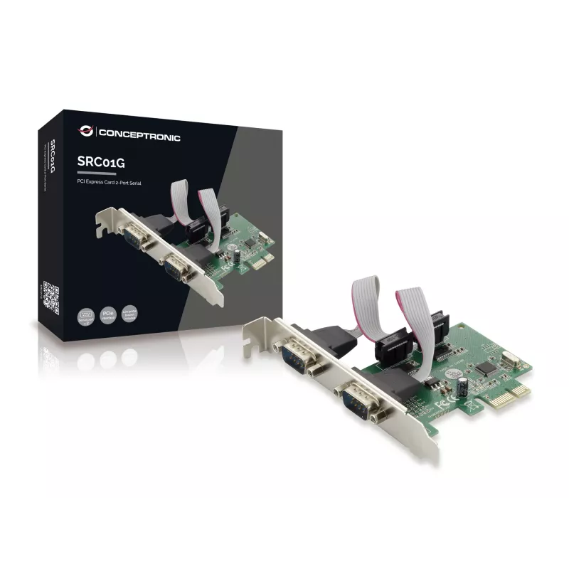 Conceptronic PCI Express-kaart 2-poorts serieel