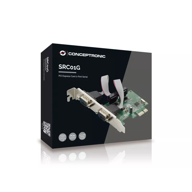 Conceptronic PCI Express-kaart 2-poorts serieel